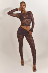 The Caio Set in Brown