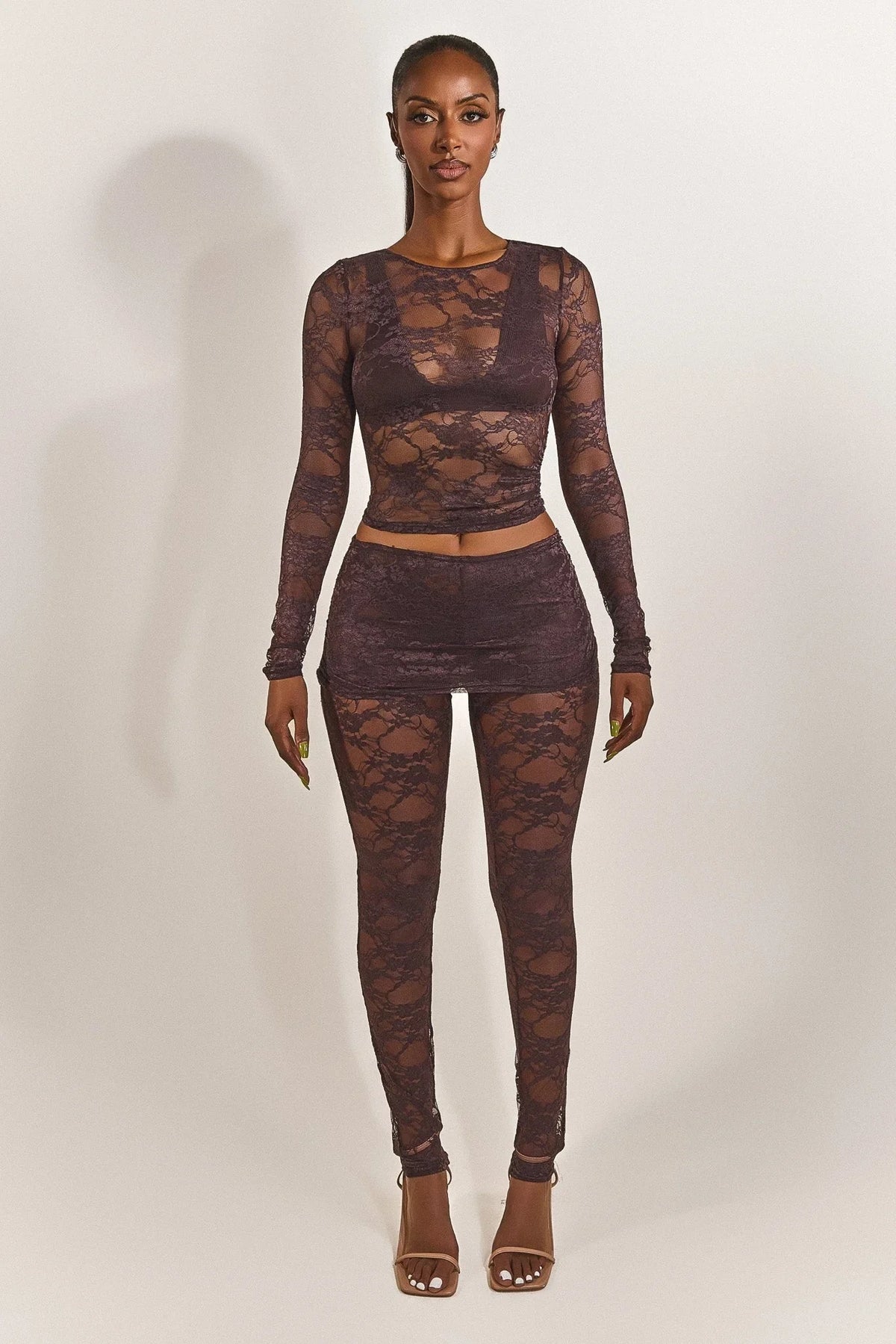 The Caio Set in Brown
