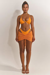 The Palm Set in Orange