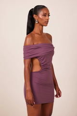 The Rope Cut Out Mini in Plum
