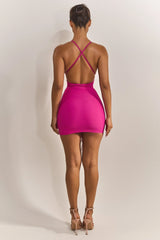 The Waterfall Mini in Fuchsia